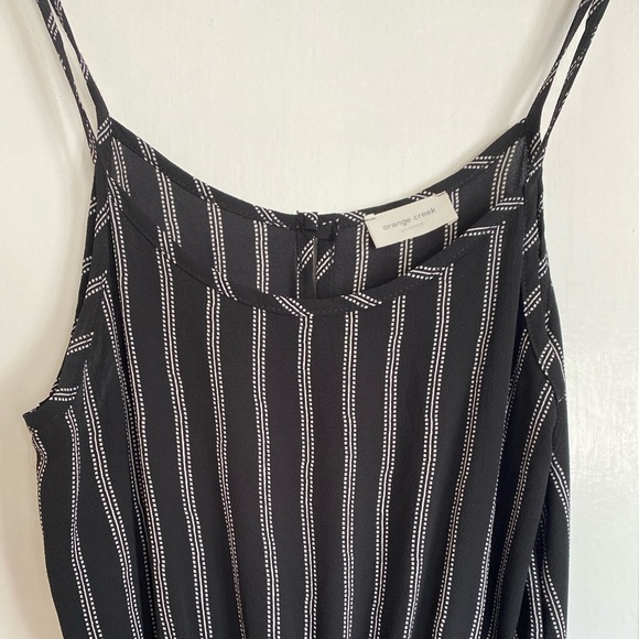 Böhme NWOT Maverick Black Striped Jumpsuit - Picture 2 of 6